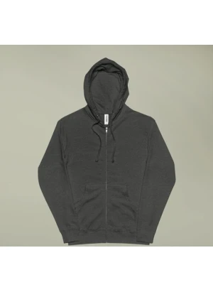Unisex Fleece Zip Up Hoodie